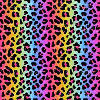 Rainbow leopard spots